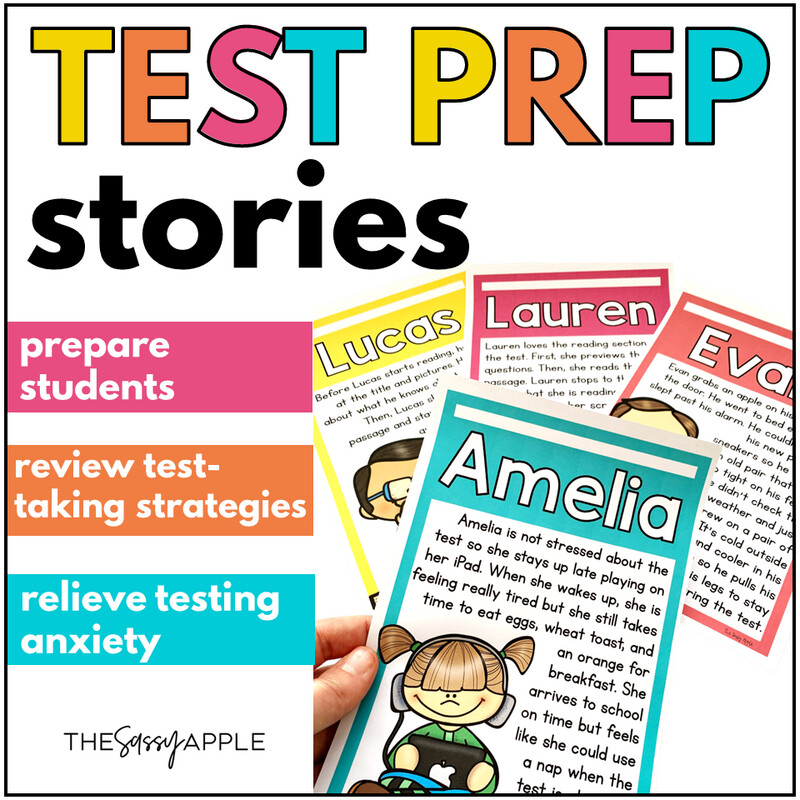 Test Prep & Test Taking Strategies and Study Skills Social Stories w/ reflection