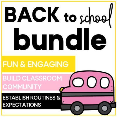 BACK TO SCHOOL BUNDLES