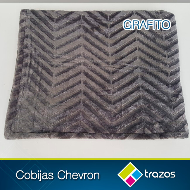 Cobija Chevron Grafito