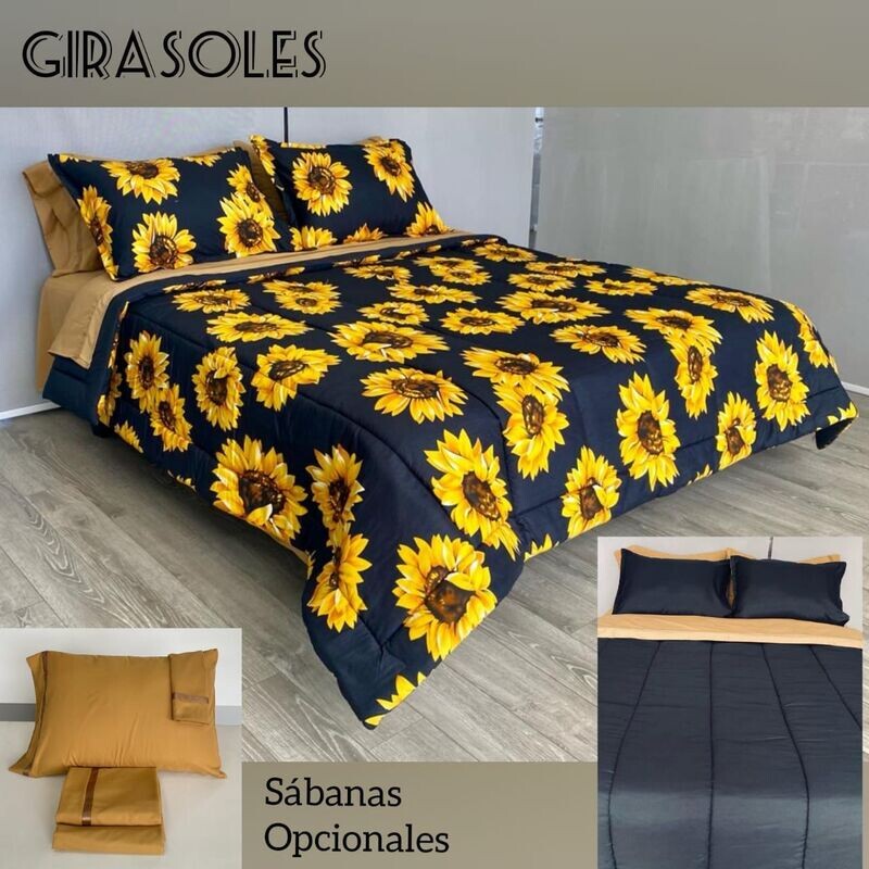 Cobertor Reversible GIRASOL
