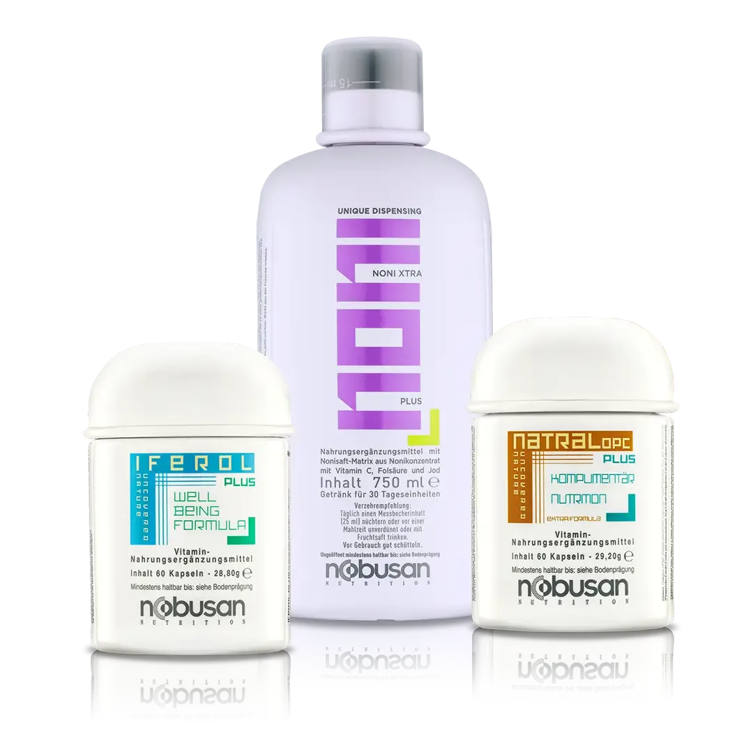 Set 7: Basisversorgung Vitamine + Gratisprodukt (50ml)