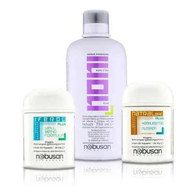 Set 7: Basisversorgung Vitamine + Gratisprodukt (50ml) Set 7: Basisversorgung Vitamine + Gratisprodukt (50ml)