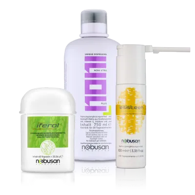 Set 7: Basisversorgung Vitamine + Gratisprodukt (50ml) Set 7: Basisversorgung Vitamine + Gratisprodukt (50ml)