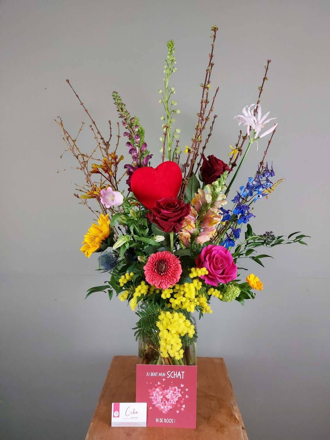 Valentijn & Kleur met luxe Ecuador rozen