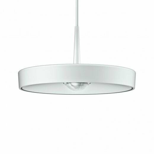 Ribag Kivo 1er Pendelleuchte, Lichtfarbe: 2700K warmweiss, Farbe: weiss RAL 9003