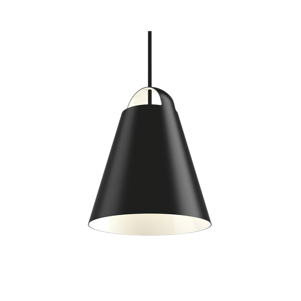 Louis Poulsen Above Pendelleuchte, Farbe: Schwarz