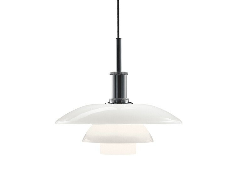 Louis Poulsen PH 4½-4 Glas Pendelleuchte