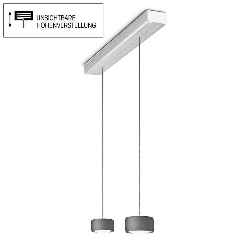 OLIGO Grace Pendelleuchte 2-flammig mit unsichtbarer Höhenverstellung