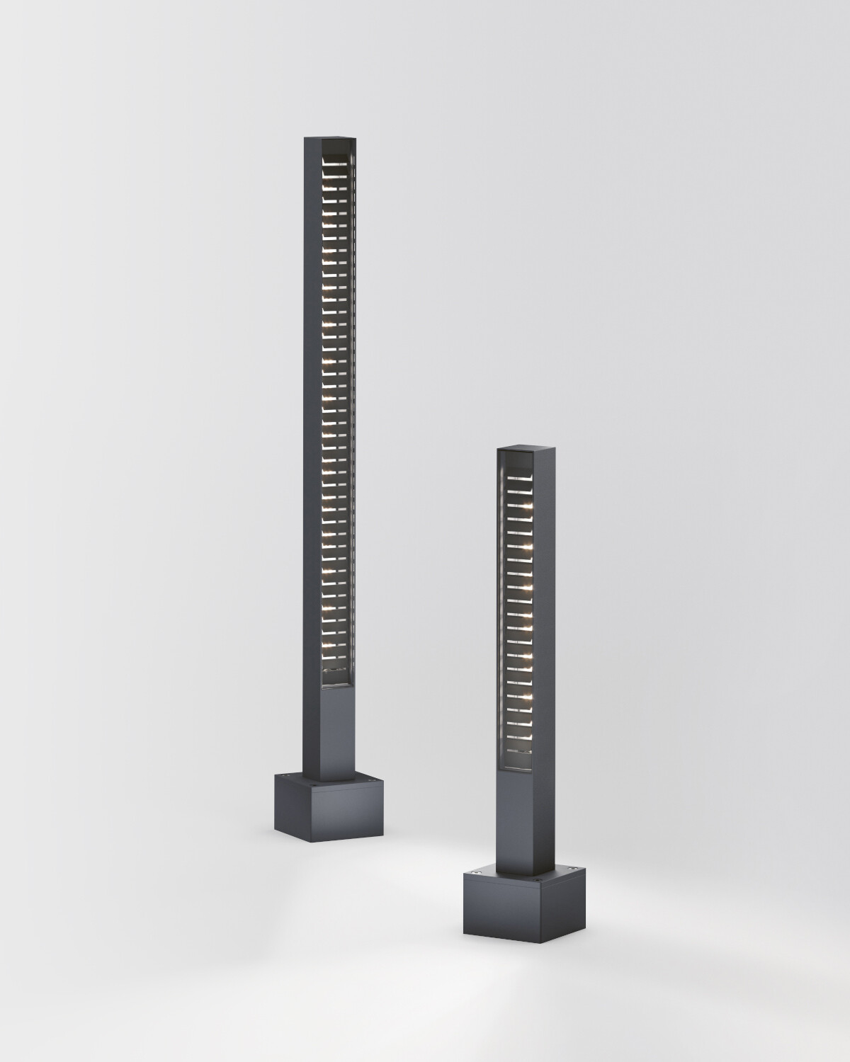 IP44.de lin poller Wegleuchte, Farbe: anthrazit, Grösse: H 460mm