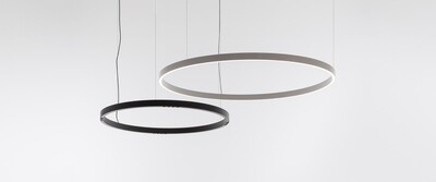 Artemide A.24 Circular Stand-alone sharping-Emission 1122mm Pendelleuchte