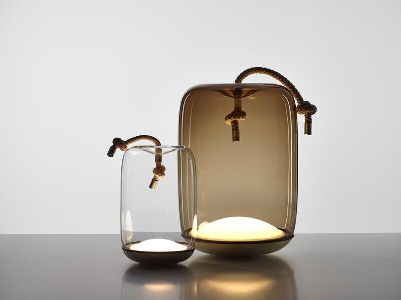 BROKIS Knot Cilindro table battery lamp