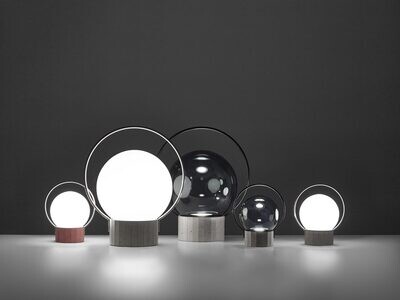 BROKIS Sfera Portable table battery lamp