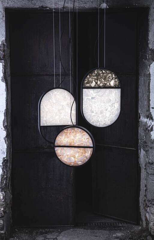 BROKIS Geometric circle suspension