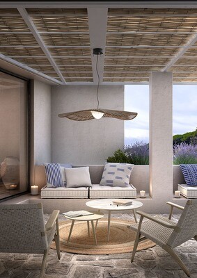 Bover Mediterrània S/105 Outdoor Pendelleuchte