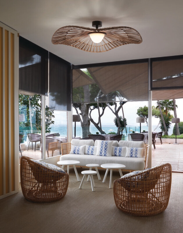Bover Mediterrània PF/105 Outdoor Deckenleuchte