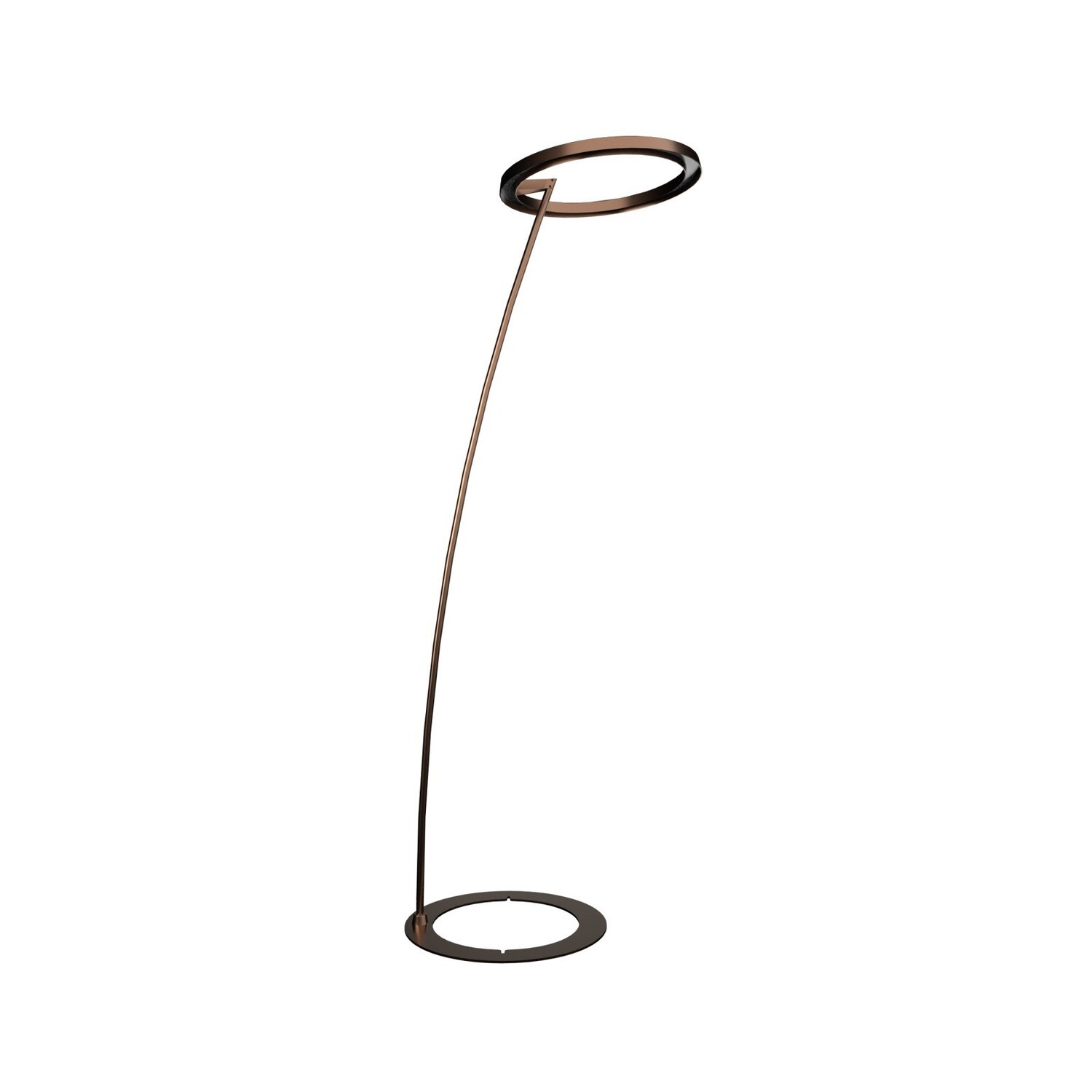 Linea Light Decòrative Lira FL Outdoor Stehleuchte, Farbe: rostbraun