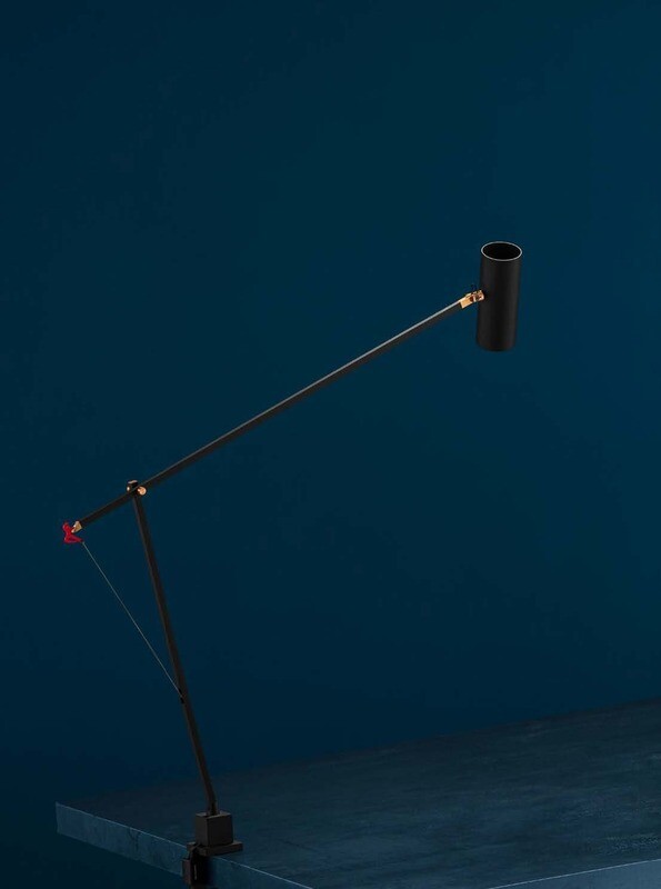 Catellani &amp; Smith Colore Ettorino Clamp Tischleuchte