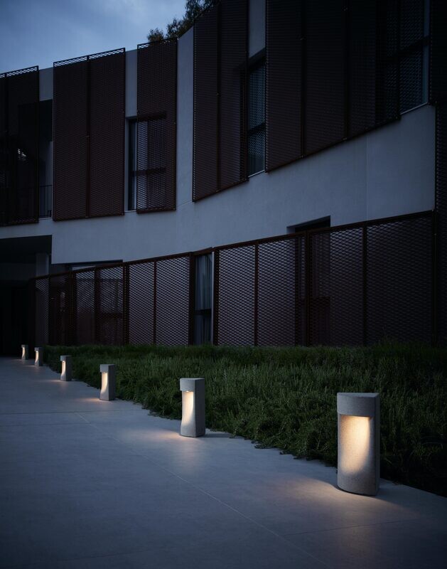 Bover Moai Outdoor Wegleuchte
