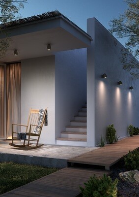 Bover Nut A/01 Outdoor/Indoor Wandleuchte