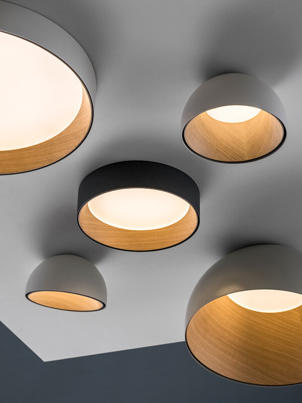 Vibia Duo rund Deckenleuchte