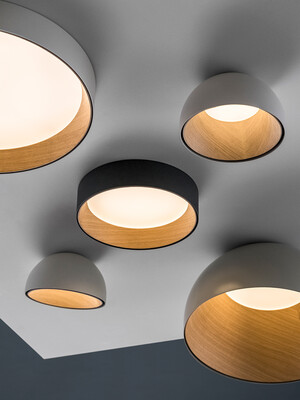 Vibia Duo rund Deckenleuchte
