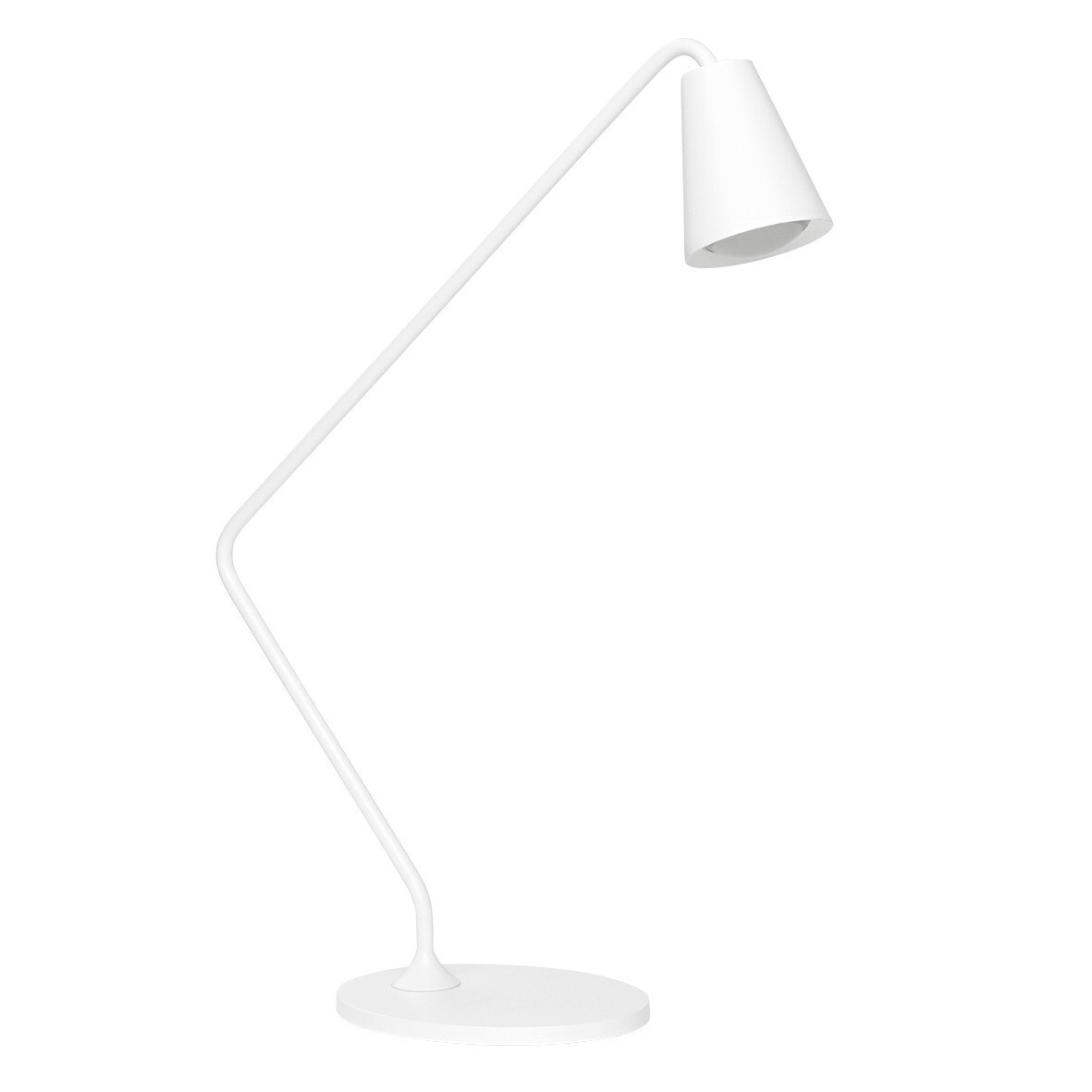 Linea Light Decòrative Conus_Tab Tischleuchte, Grösse: H. 335mm, Farbe: weiss
