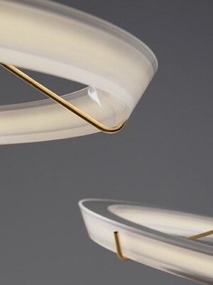 Vibia Halo Jewel rund Pendelleuchte