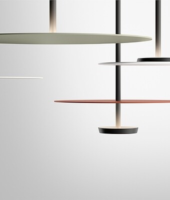Vibia Flat 2er Deckenleuchte