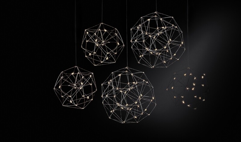 Quasar Cosmos  Globe Pendelleuchte