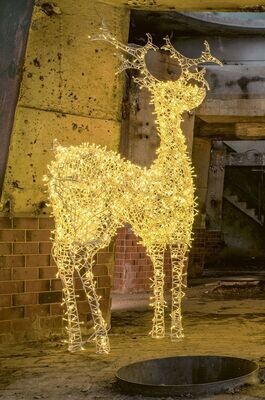 3D Outdoor Arne Reindeer Weihnachtsbeleuchtung