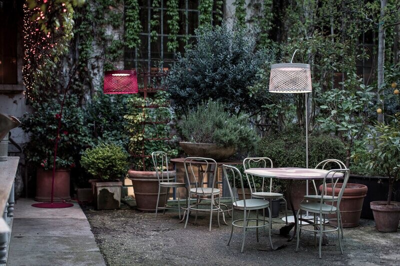 Foscarini Twiggy Grid Outdoor Stehleuchte