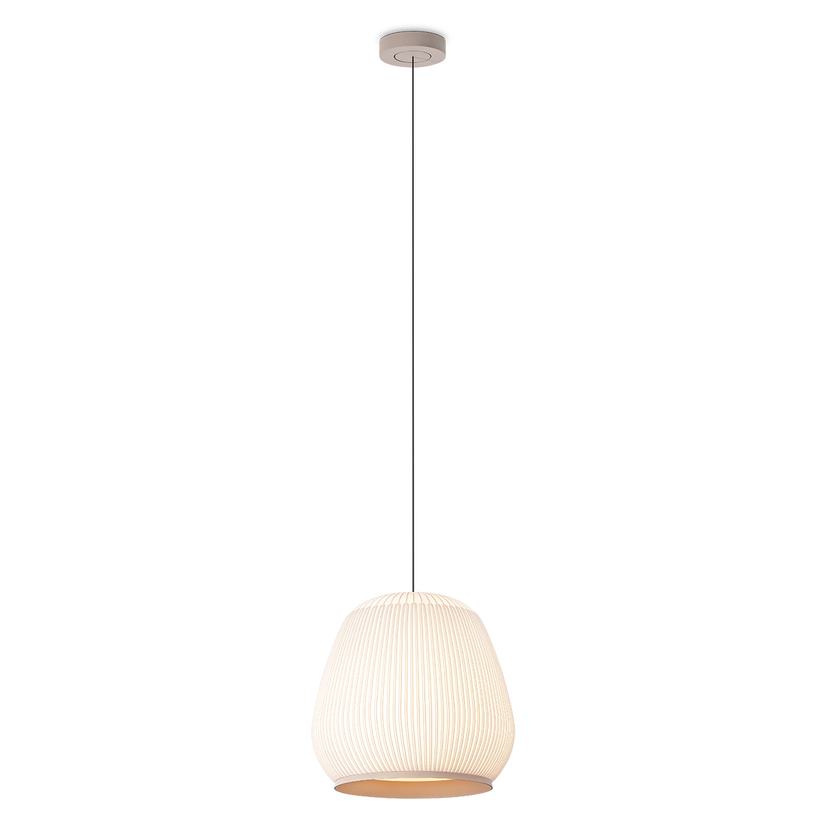 Vibia Knit Pendelleuchte, Model: 7450 - Ø 45 H 44cm, Dimmbar: 1-10V