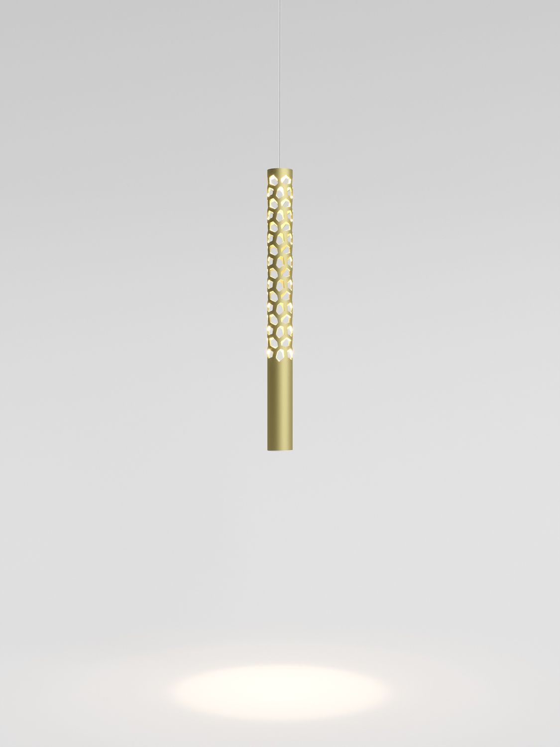 Rotaliana Squiggle H6 Pendelleuchte, Farbe: gold
