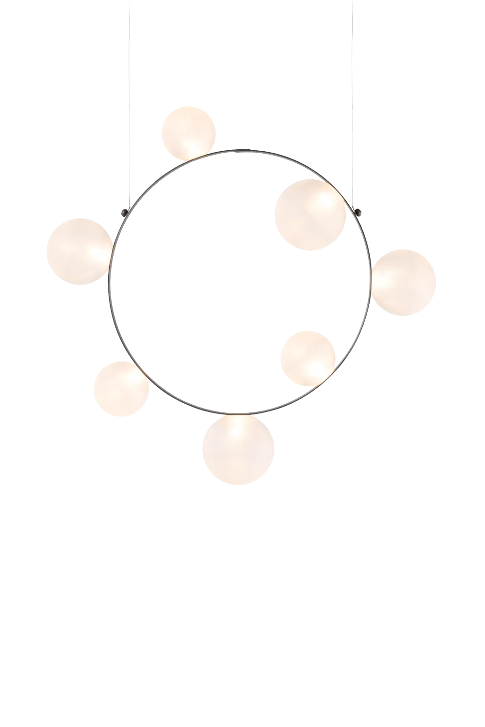 moooi Hubble Bubble Pendelleuchte, Farbe: frostig, Variante: Model 7