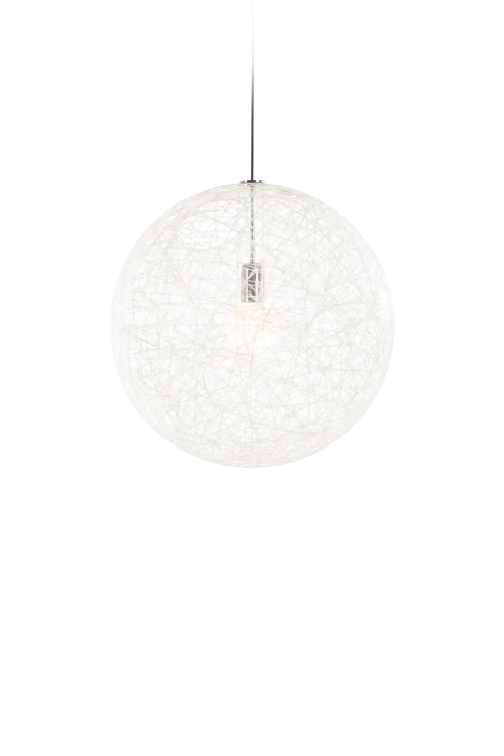 moooi Random Light ll Pendelleuchte, Grösse: Small (Ø 50cm), Farbe: weiss, Kabellänge: Standard 4m Kabel