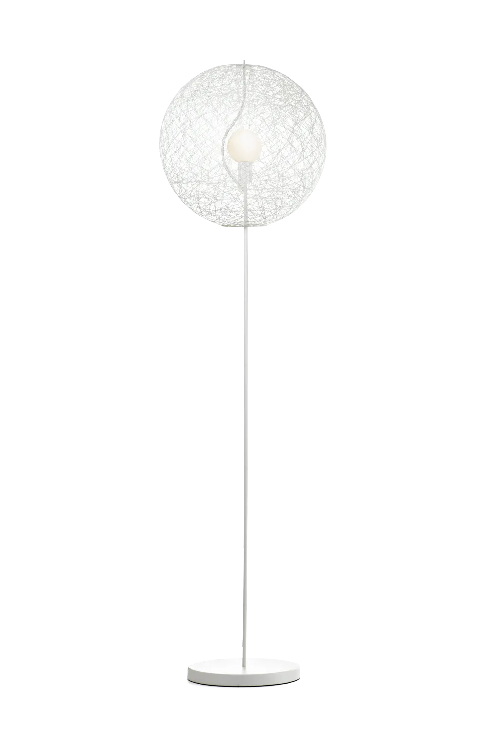 moooi Random ll Stehleuchte, Grösse: Small (Ø 50cm), Farbe: weiss