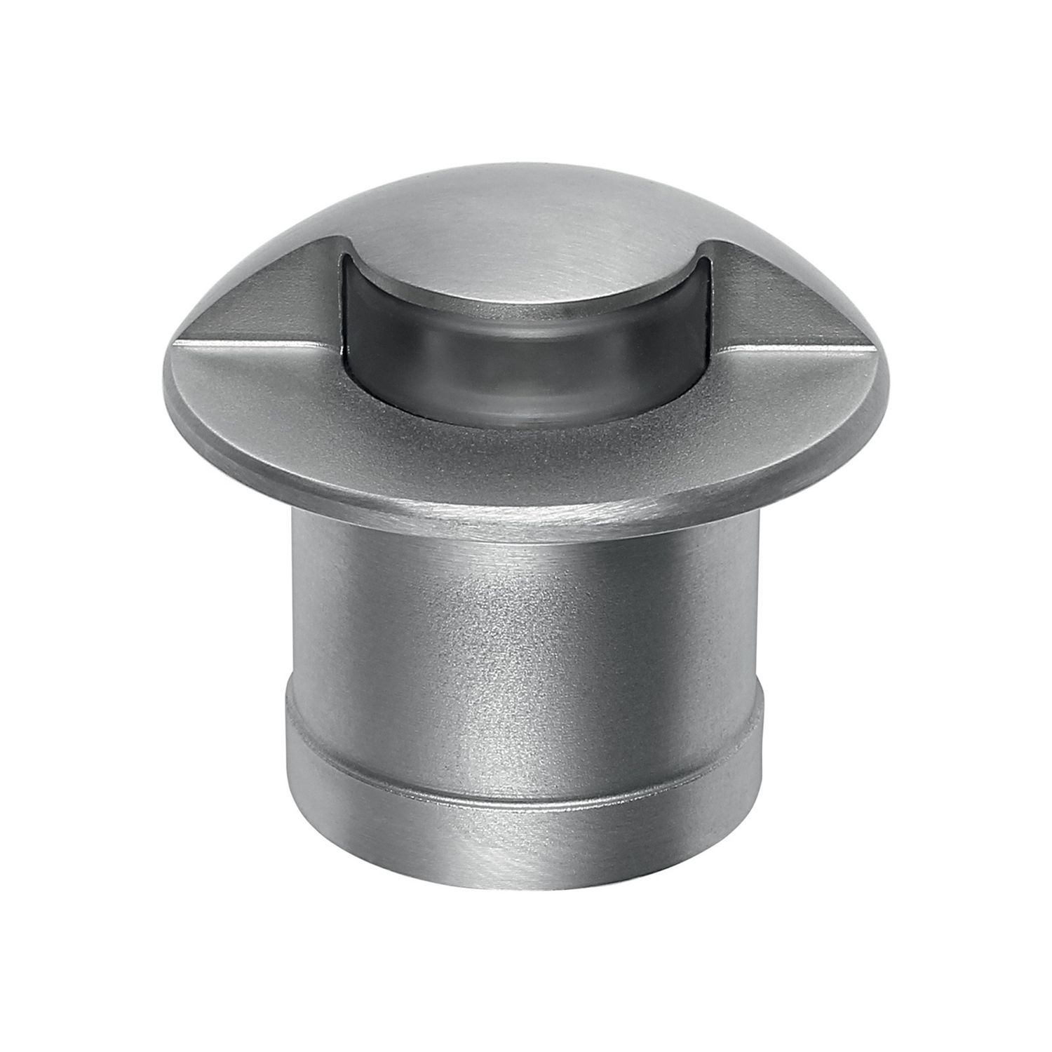 Linea Light Alcor316_R Bodeneinbauleuchte, Variante: Ø 40mm stahl, Ausstrahlrichtung: 1-seitig leuchtend, Lichtfarbe: 2700K warmweiss