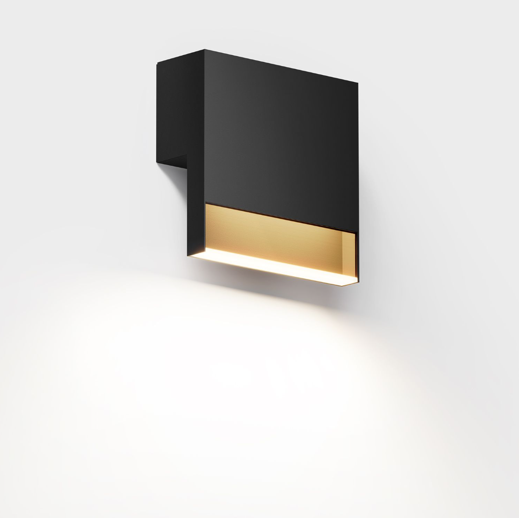 IP44.de li.2 Wandleuchte, Farbe: schwarz