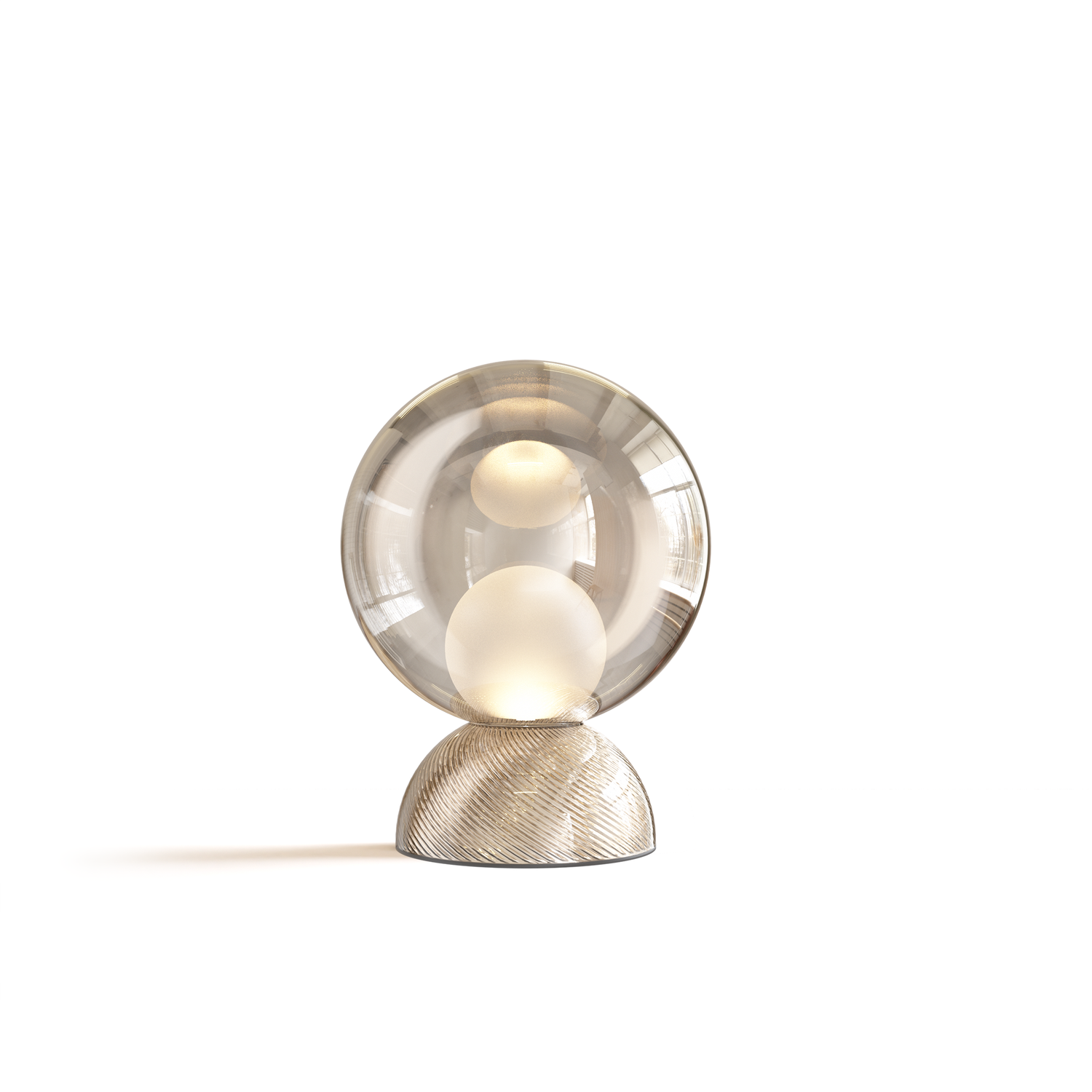 Sans Souci Charm Tischleuchte, Farbe: Transparenz 25% - aurum