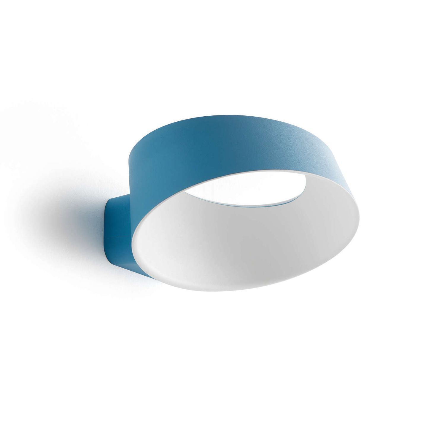 Stilnovo Oxygen Wandleuchte, Farbe: blau / weiss, Dimmbar: Standard Phasenabschnitt