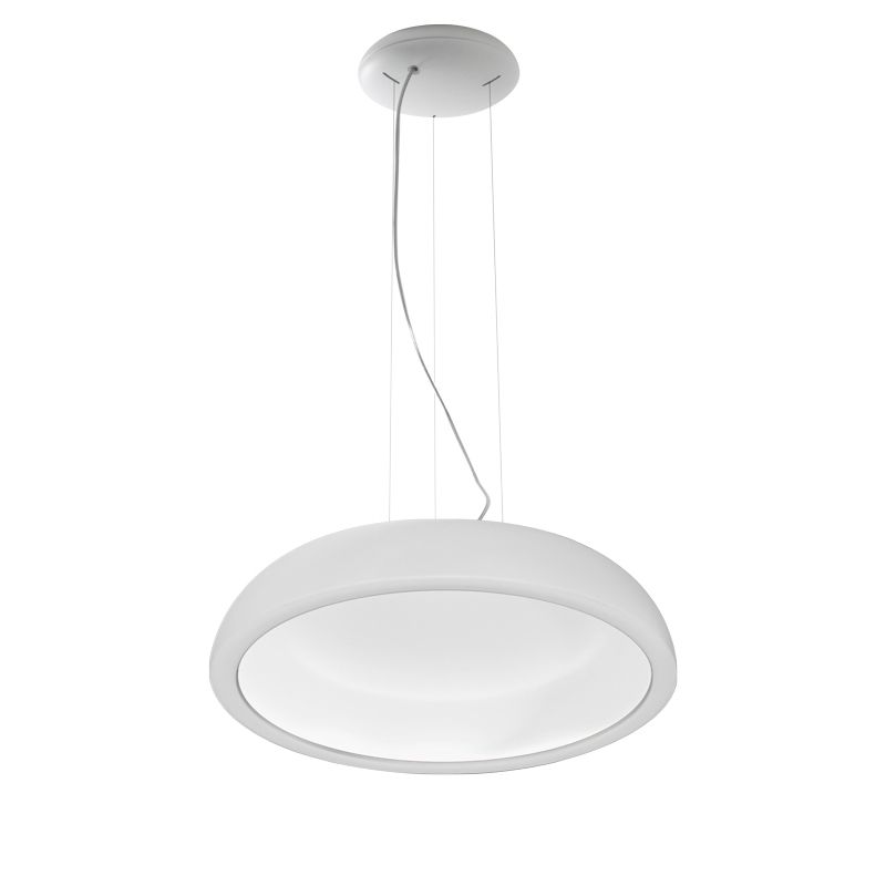Stilnovo Reflexio Pendelleuchte, Farbe: weiss / weiss, Grösse: Ø 462mm