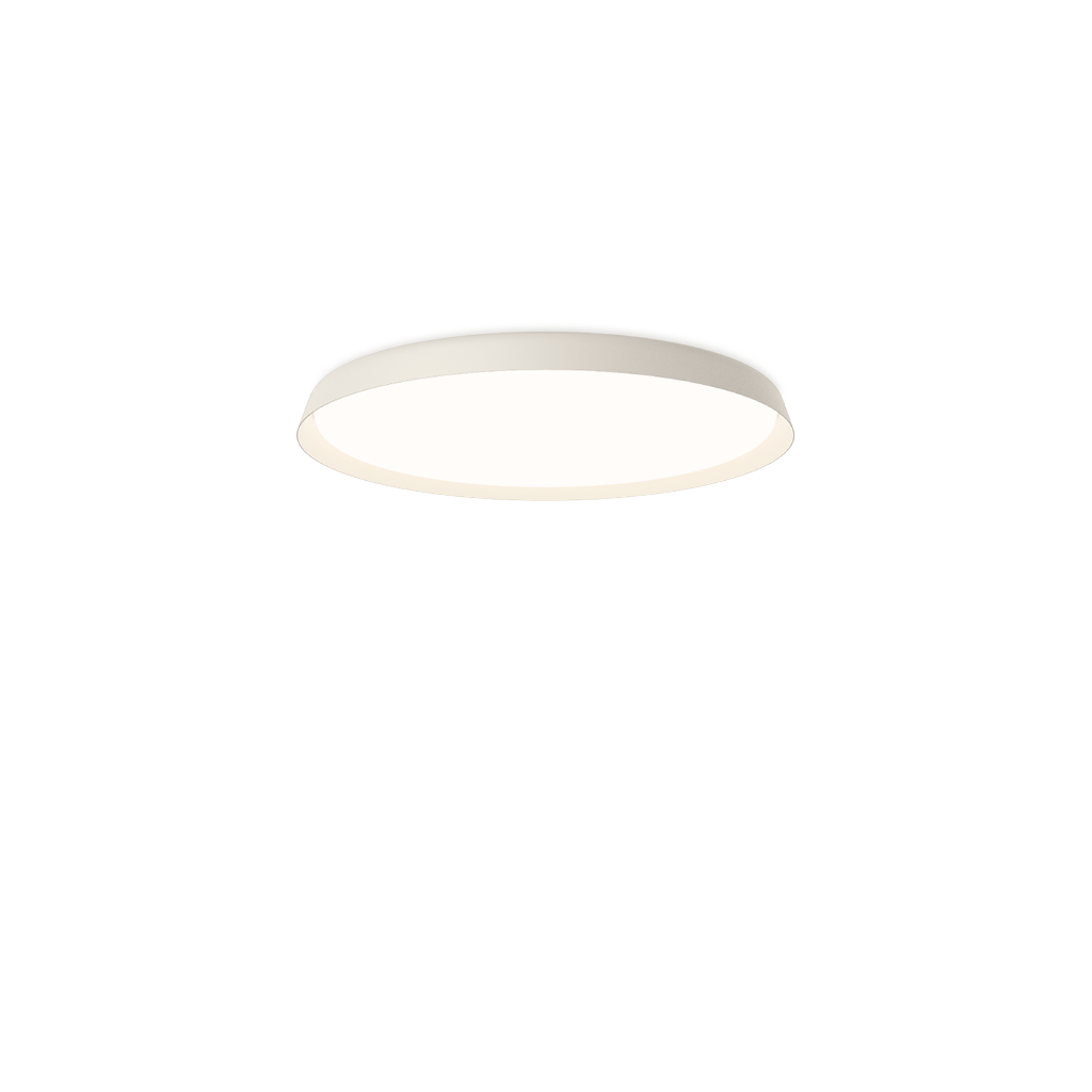 Vibia Bigger Deckenleuchte, Farbe: beige L1, Varianten: 3900 -  Ø 80cm H 10cm