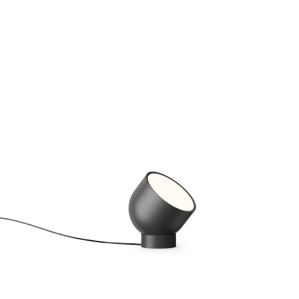 Vibia Plusminus Solo Tisch-/ Stehleuchte, Farbe: black, Varianten: 6363 - Flacher Diffusor Aufgebaut / Bolt down - H 10cm