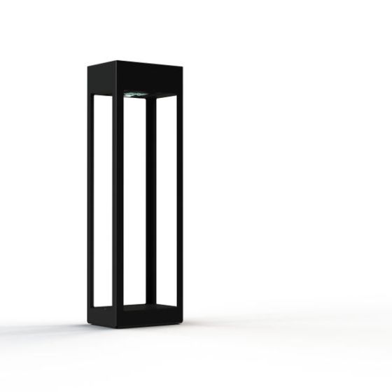 Roger Pradier Hogar Nr.5 Wegleuchte, Lichtfarbe: 2700K warmweiss, Farbe: tiefschwarz aluminium, Varianten: Standard