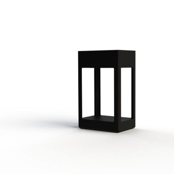 Roger Pradier Hogar Nr.6 Wegleuchte, Lichtfarbe: 2700K warmweiss, Farbe: tiefschwarz aluminium