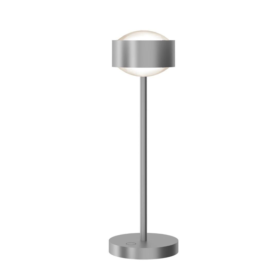 Top Light PUK! PRO 120 Table Tischleuchte, Leuchten - Farbe: Kopf/Fuss - chrom matt + Stange - chrom matt