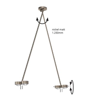 Top Light PUK! PRO 80 Ceiling Sister ll Deckenleuchte