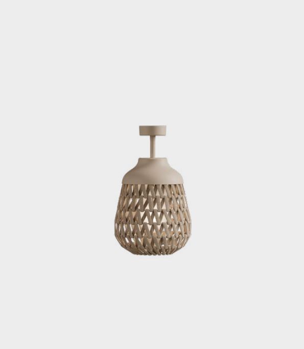 Lodes Stitch Outdoor Deckenleuchte, Grösse: Small Ø 23,4cm
