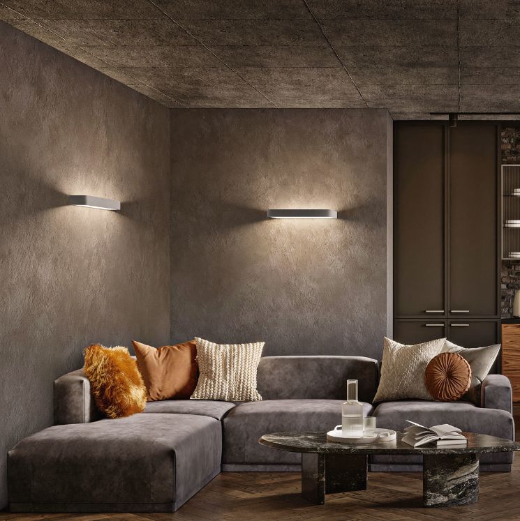 Linea Light Collection Metal Wandleuchte