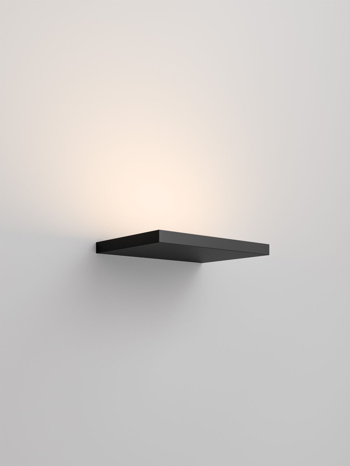 Rotaliana CM2 W1 Wandleuchte, Farbe: mattschwarz, Lichtfarbe: 2700K warmweiss